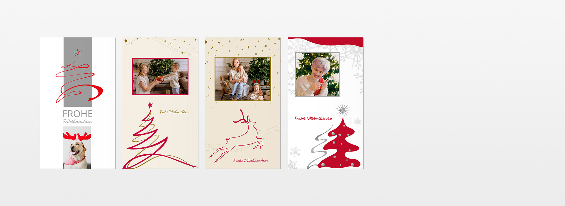 Weihnachtskarte Für Enkel – Modernes Design Von Hallmark, Mit Goldfolie & Rotem Umschlag